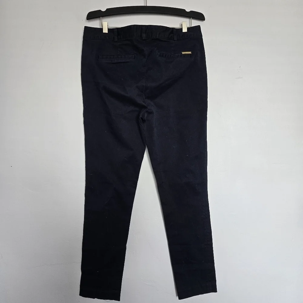 Micheal Kors Slim Fit Navy Blue Trousers